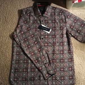 Brand New Patterned Button Up
